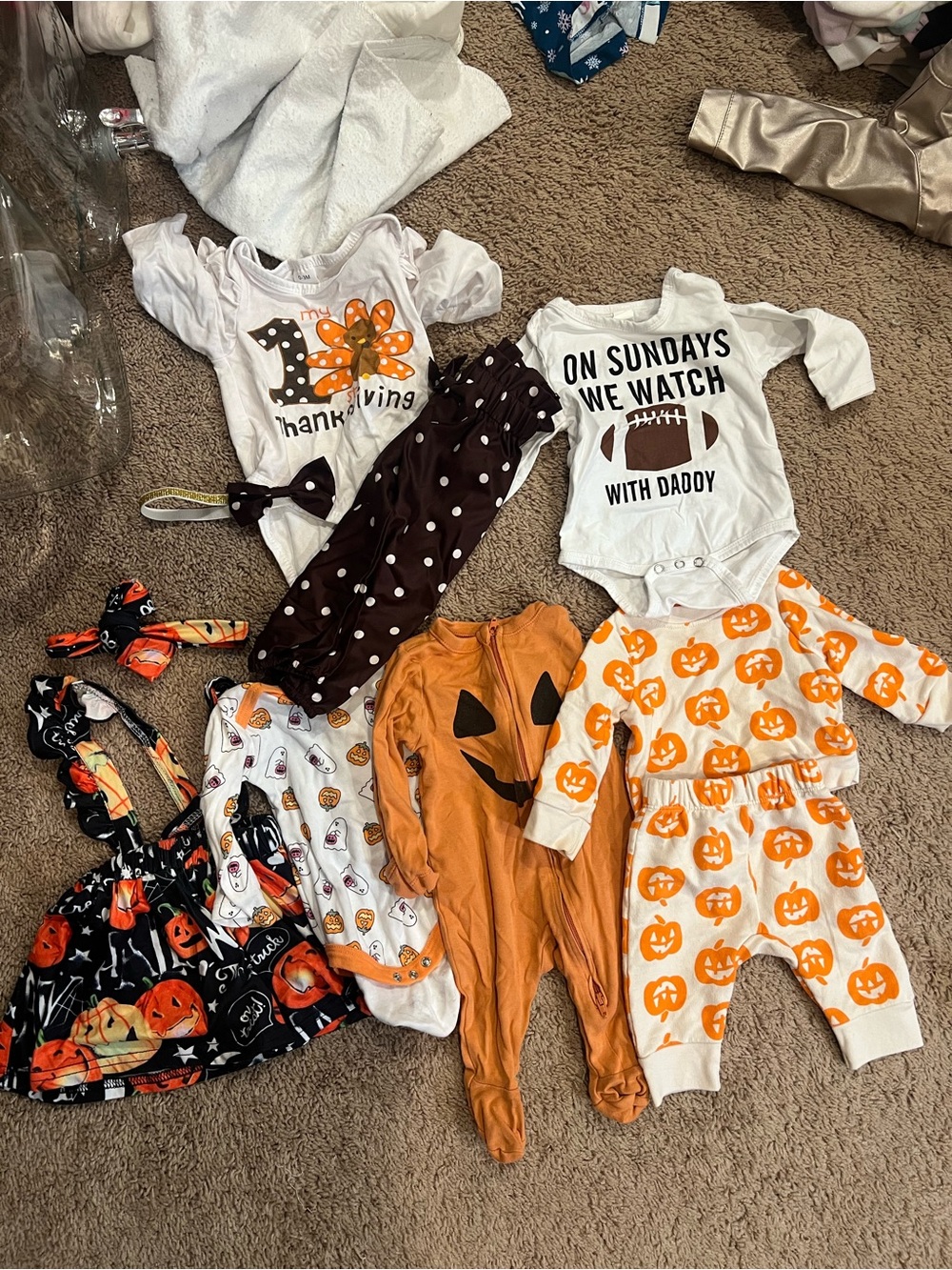 Babygirl newborn fall bundle